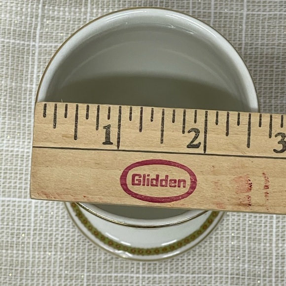 Theodore Haviland Limoges France Egg Cup – Pink Rose Garland & Gold Rim - Picture 6 of 6